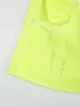 Pinko Kids شورت جينز بتأثير مهترئ