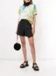 Image 2 of Sacai high-waisted pinstripe shorts