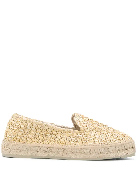 Manebi espadrilles à design tressé 