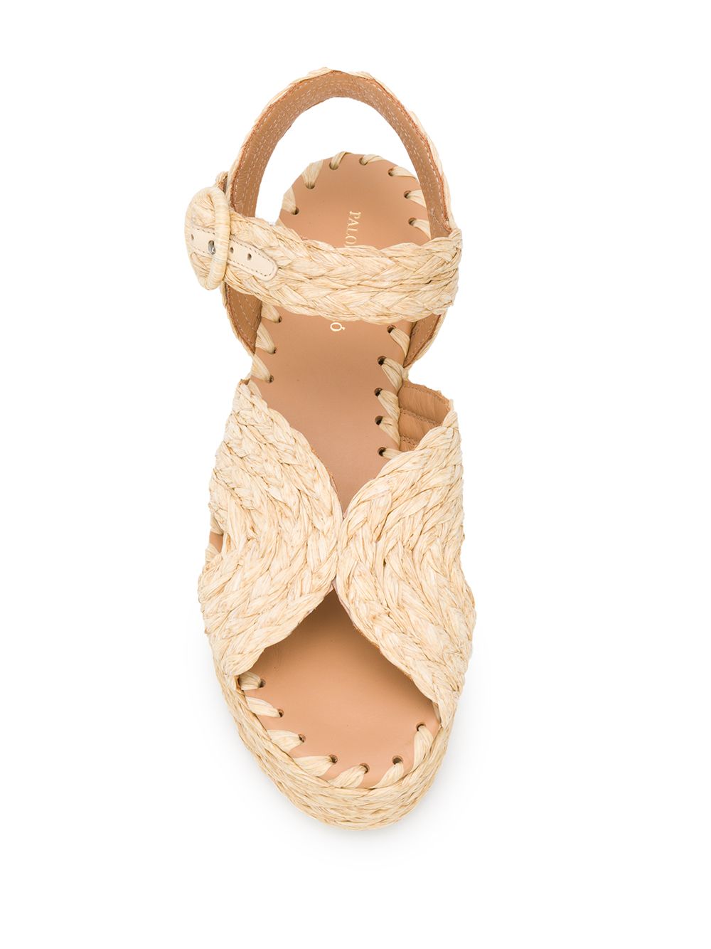 фото Paloma barceló layna braided sandals