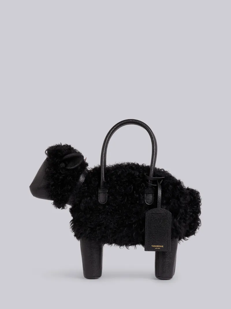 fluffy lamb bag