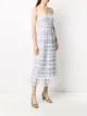 Temperley London Promise striped-lace dress