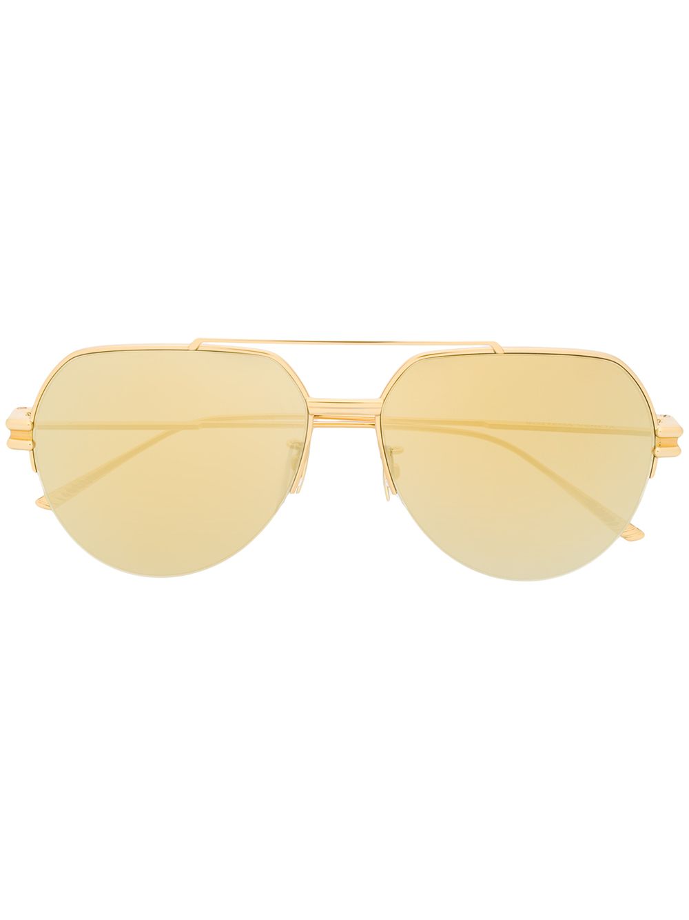 фото Bottega veneta eyewear солнцезащитные очки-авиаторы