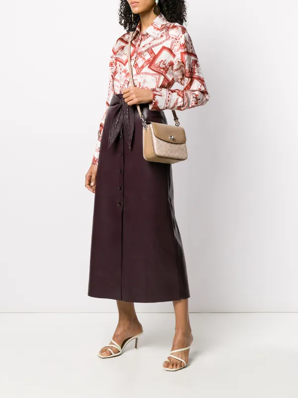 cassie crossbody 19 in signature canvas