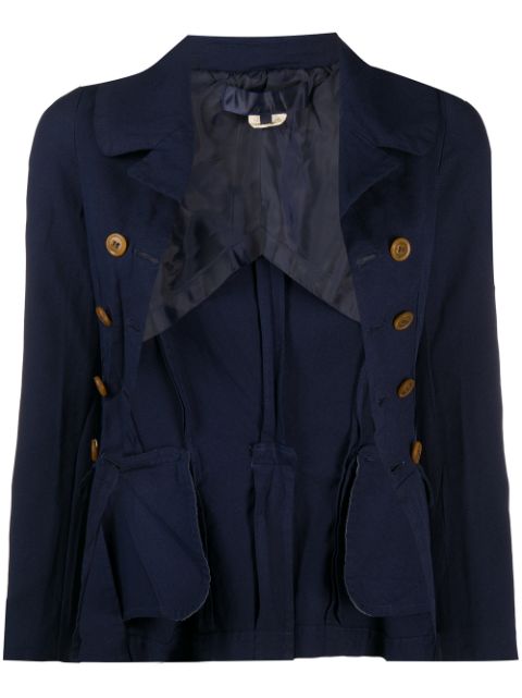 Comme Des Garcons 2008 boiled open jacket Women