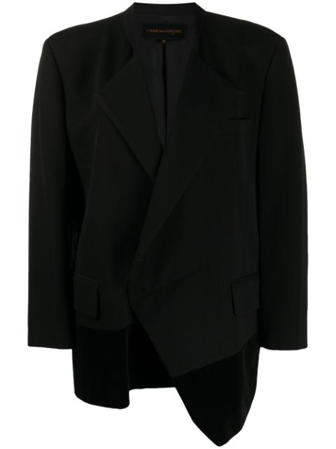 Comme Des Garçons Pre-Owned 1988 panelled asymmetric blazer