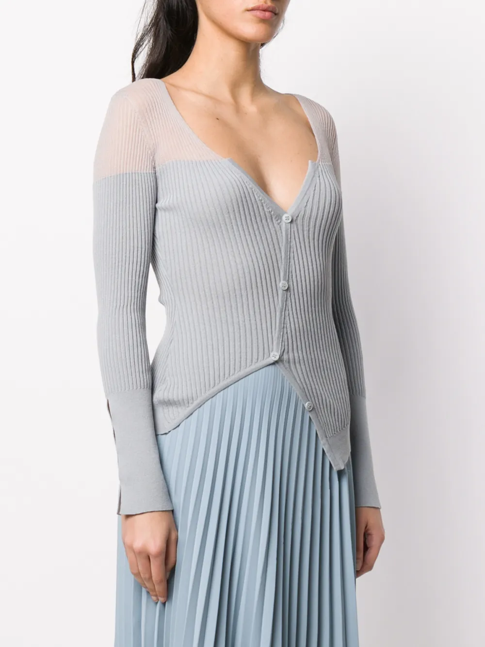 le cardigan tordu jacquemus
