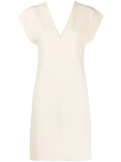 The Row V-neck shift dress