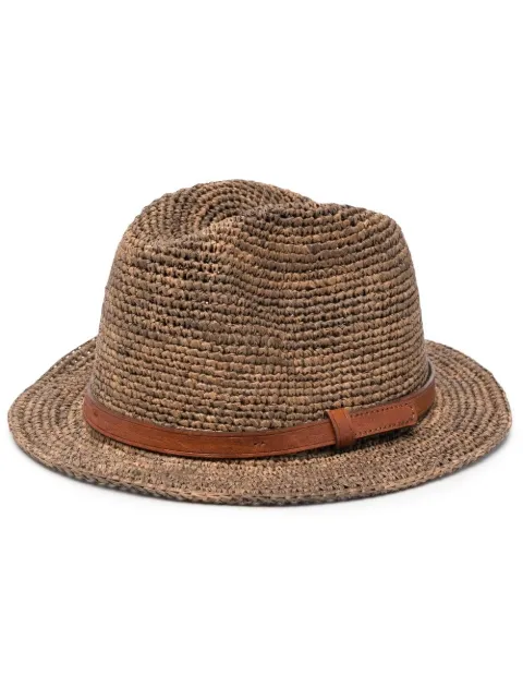 IBELIV Chapéu fedora Lubeman de ráfia