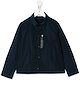 الصورة 1 من Paolo Pecora Kids textured style front pocket shirt jacket