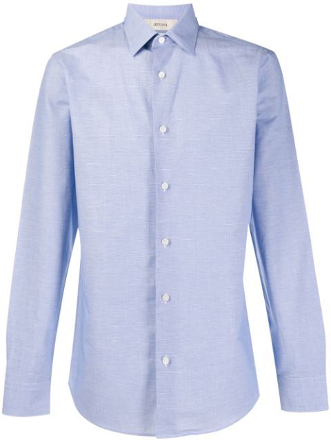 zegna slim fit shirt