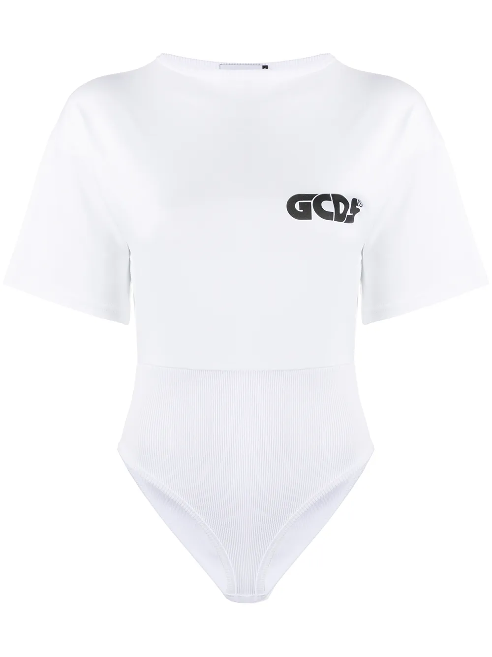 

Gcds body con logo estampado - Blanco