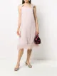 Image 2 of P.A.R.O.S.H. feathered hem dress