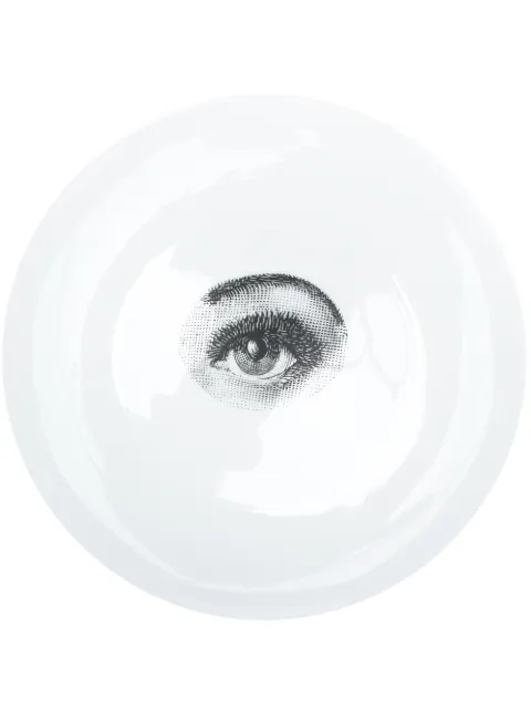 Fornasetti plato decorativo con estampado de Lina Cavalieri