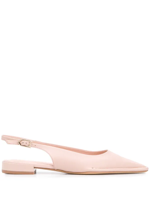 leather slingback pumps