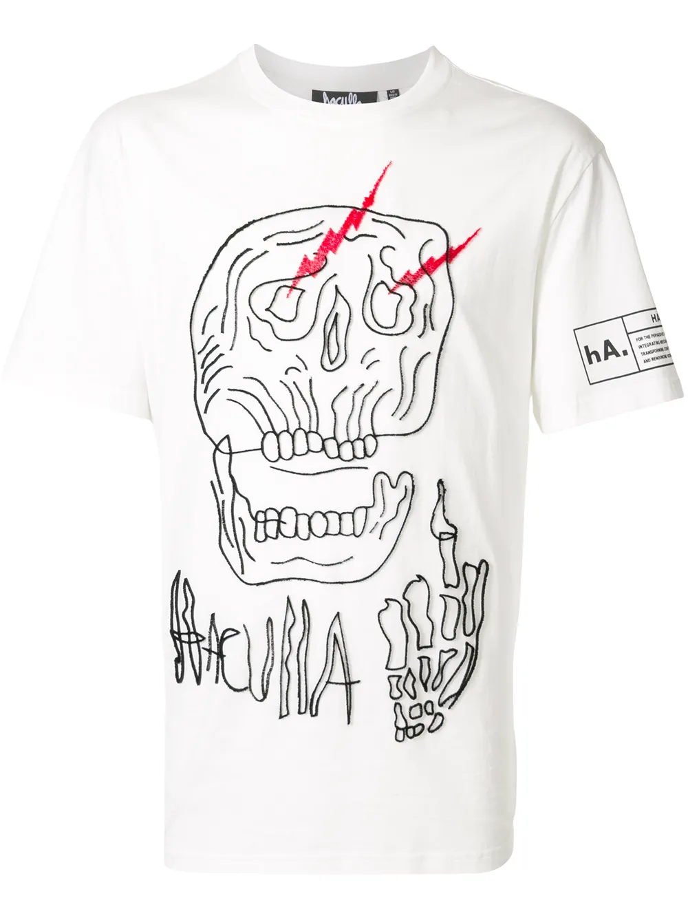 

Haculla skull print T-shirt - White