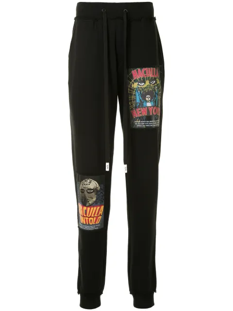 Haculla pants con estampado de pósteres