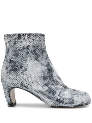 margiela snakeskin boots