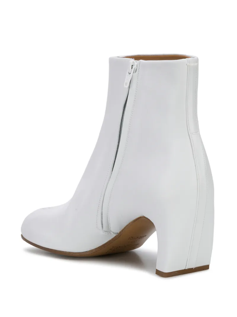 MAISON MARGIELA TABI ZIPPED ANKLE BOOTS