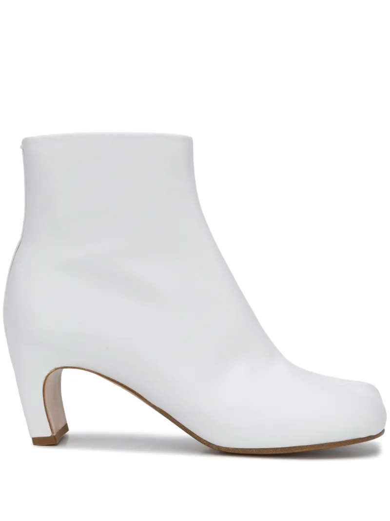 MAISON MARGIELA TABI ZIPPED ANKLE BOOTS