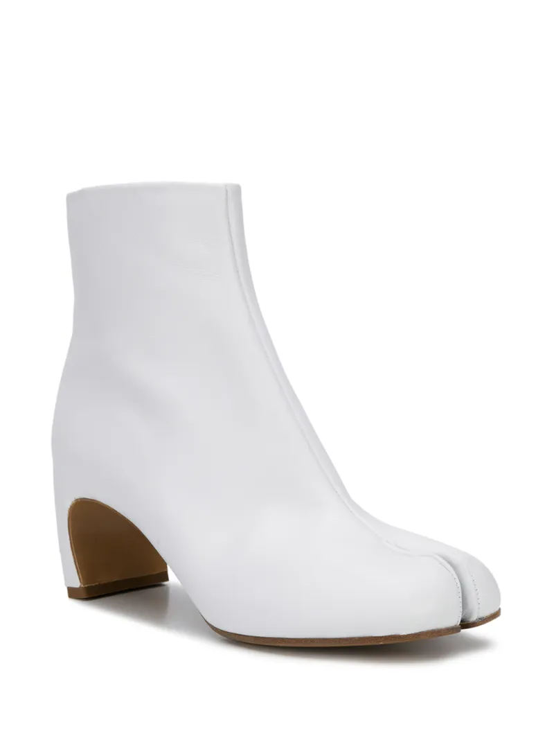 MAISON MARGIELA TABI ZIPPED ANKLE BOOTS
