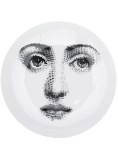 Fornasetti Lina Cavalieri-print wall plate
