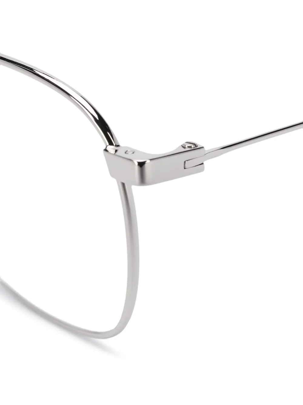 Gucci Eyewear Bril met vierkant montuur Metallic