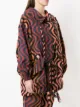 Andrea Marques printed hooded parka