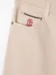 Brunello Cucinelli Kids TEEN slim-fit logo embroidered chinos