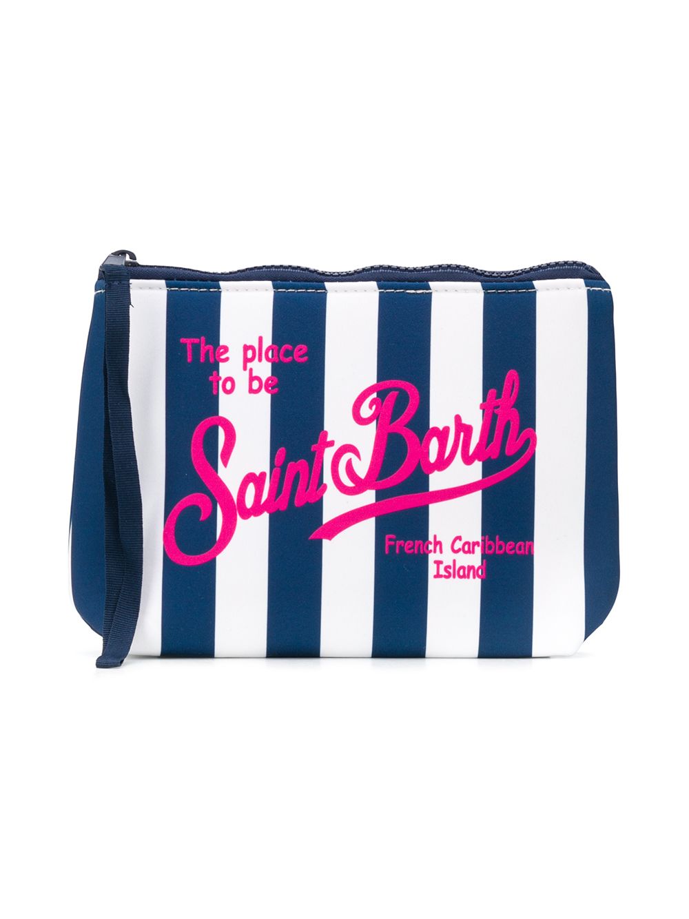 фото Mc2 saint barth kids aline striped pouch