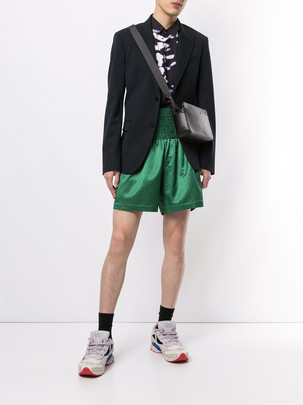 фото Walter van beirendonck pre-owned шорты w-boxer с завышенной талией