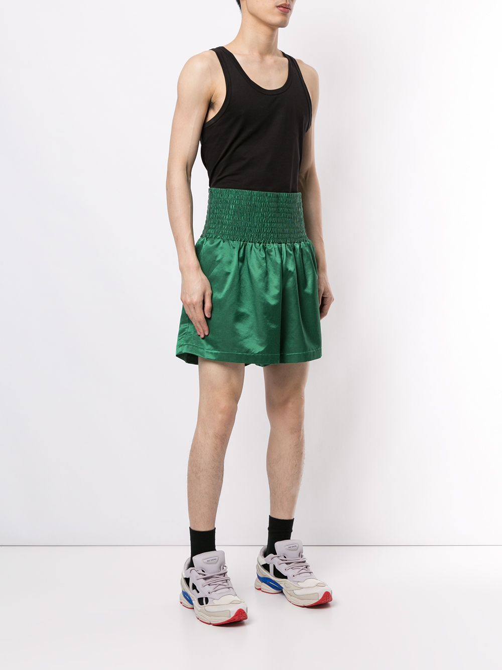 фото Walter van beirendonck pre-owned шорты w-boxer с завышенной талией