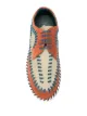 Kolor contrast stitching lace-up shoes