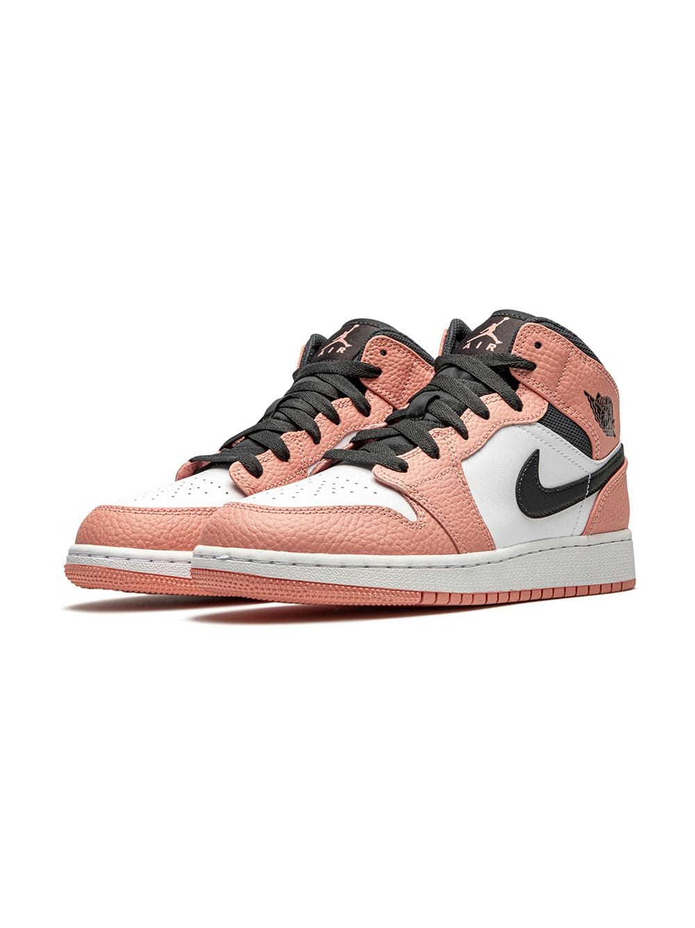 Shop Nike Air Jordan 1 Mid "pink Quartz" Sneakers