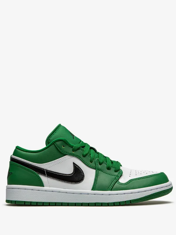 Jordan Low-Top Sneakers in Green, Black & White Men main image 4