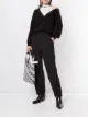 الصورة 2 من Alexander Wang كارديغان بجزء شفاف