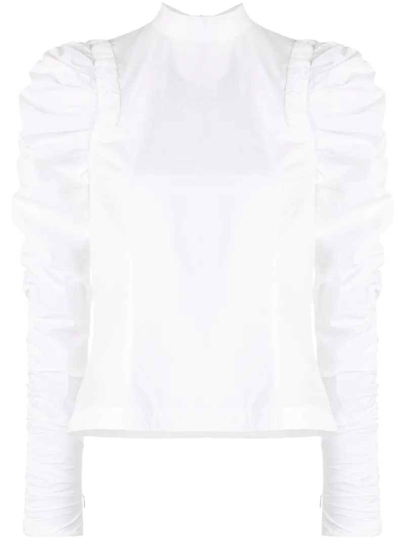 Click to view more detailed imagery on our partner's website Bec & Bridge Louis Shirred Shirt In White