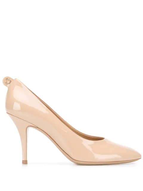 Ferragamo Gancini pointed-toe pumps