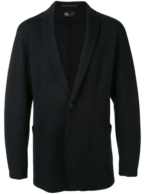 Kolor knitted single breasted blazer