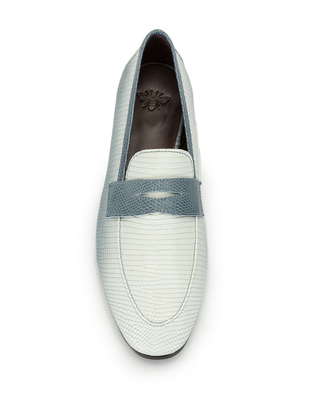 фото Bougeotte flaneur lizard skin effect loafers