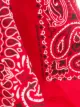 Denimist paisley shoulder bag