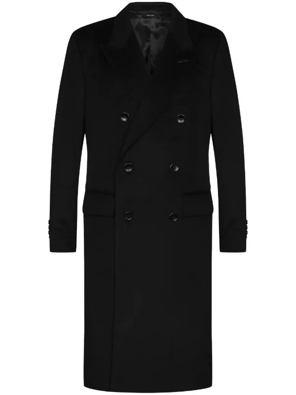 double cashmere coat