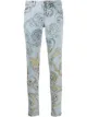 Image 1 of Versace Jeans Couture mid rise skinny jeans