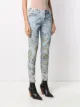 Versace Jeans Couture mid rise skinny jeans