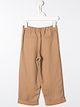 الصورة 2 من Brunello Cucinelli Kids turn-up cuff wide leg trousers