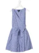 الصورة 1 من Ralph Lauren Kids فستان مربوط بخطوط رفيعة