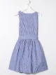 الصورة 2 من Ralph Lauren Kids فستان مربوط بخطوط رفيعة