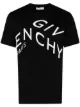 Image 1 of Givenchy refracted-design logo-embroidered T-shirt