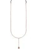Linda Farrow sunglasses chain - Metallic