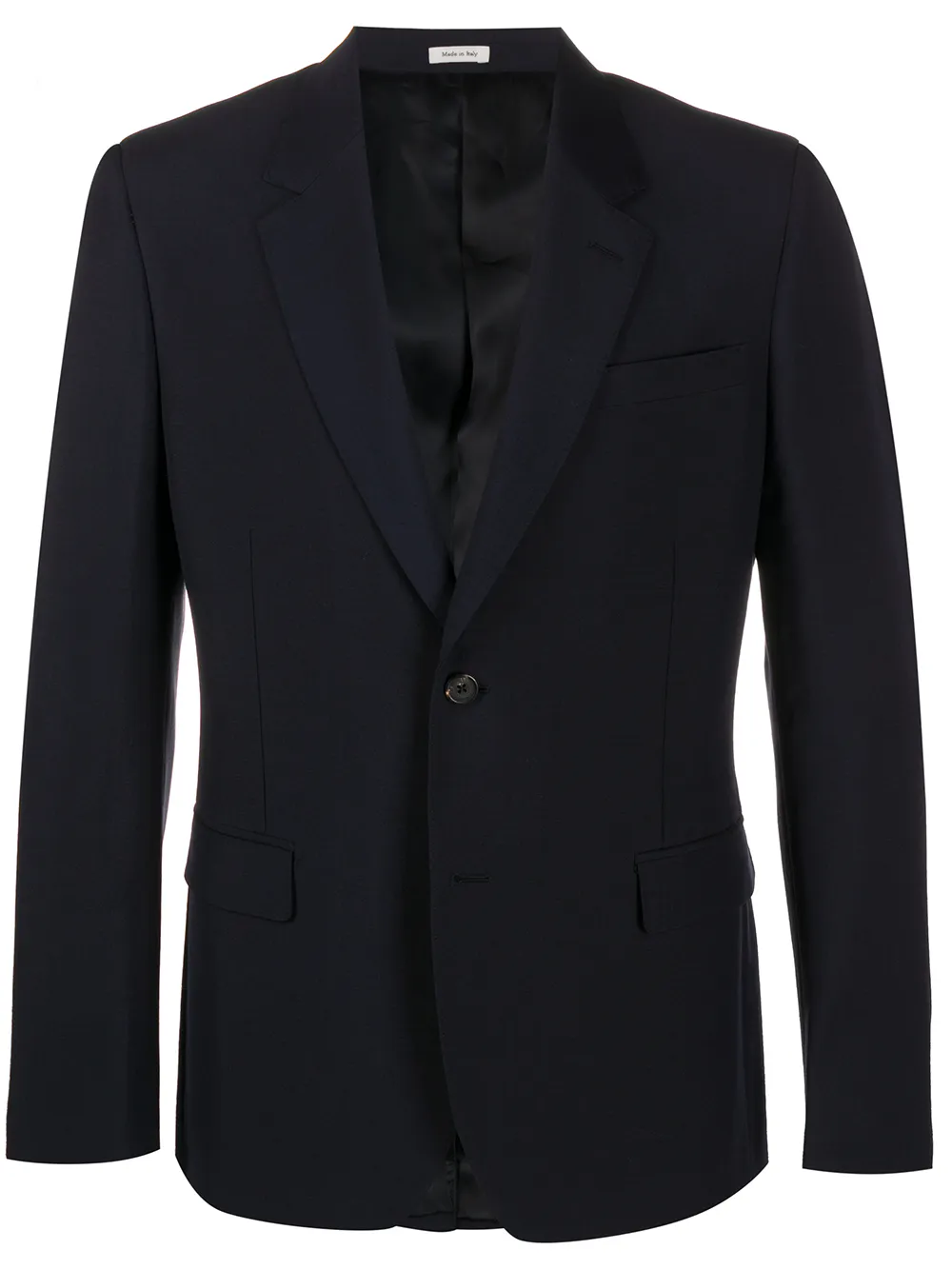 

Alexander McQueen blazer con dos botones - Azul